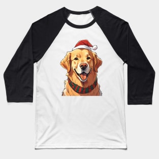 Christmas Dog Baseball T-Shirt